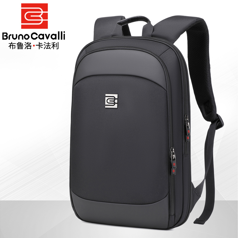 2026 New Small Backpack for Men, Expandable Travel Backpack, 14inch Laptop Bag, Business Bag for Office and Travel
