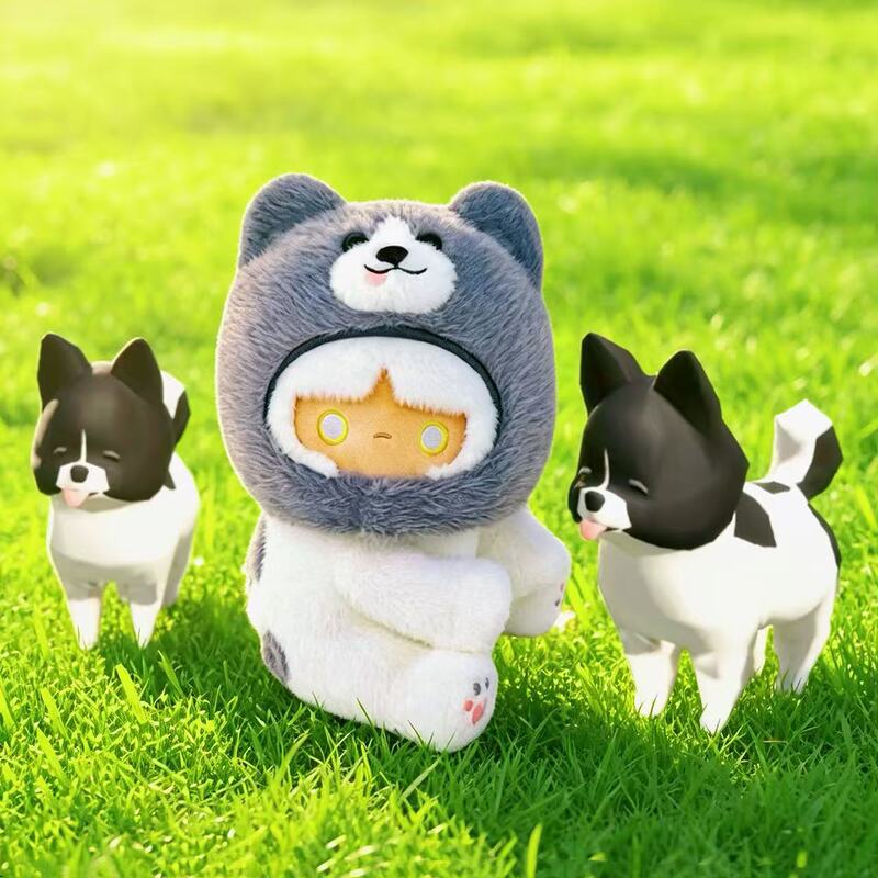 Oreo Transforms into a Badge, Light Encounter Little Oreo Plush Toy, Little Oreo Puppy Badge, Nfc, Brand New and Unopened