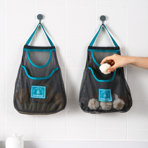 Kitchen Hanging Onion Ginger Garlic Intake Deity Onion Potatoes to contain fruit and vegetable mesh Bags Multi-functional mobile web pocket
