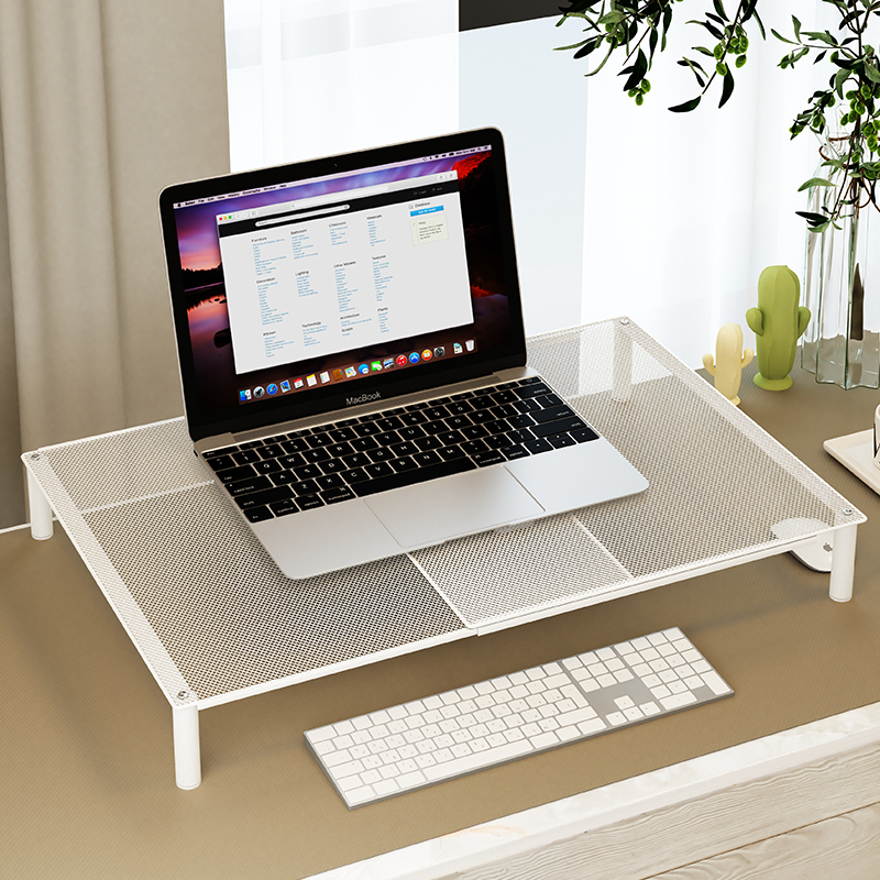 Laptop Stand Cooling Computer Support Rack Suspended Radiator Heightening Stand Keyboard Holder Barbecue Rack Portable Gaming Laptop Heightening Accessory Base Suspended Storage Organizer