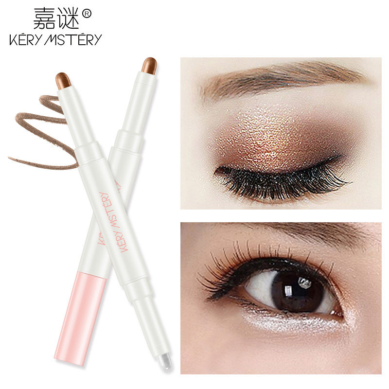 (Tmall U first)Symphony double-headed silkworm eye shadow stick