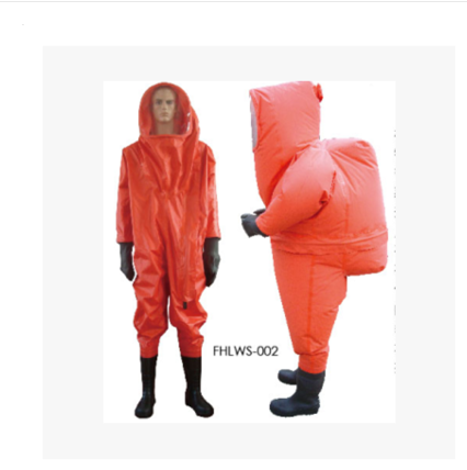 劳卫士 重型防化衣 全封闭防护服 绝缘防水连体防化服 FHLWS-002