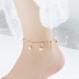 Phong cách dân tộc boho hoang dã nhỏ bướm mặt dây chuyền vòng chân vàng sinh viên lớp sinh nhật món quà trang sức các mẫu lắc chân bạc nữ đẹp Vòng chân
