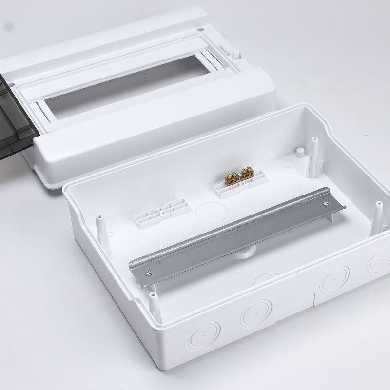 2-4-8-12 Position IP65 Outdoor Waterproof Box Distribution Box Charging Pile Leakage Protection Circuit Breaker Box Lockable