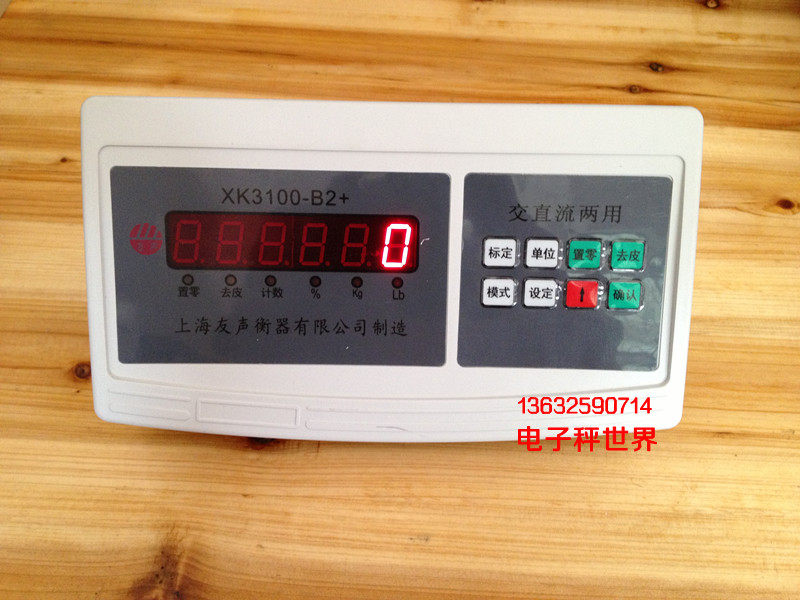 Shanghai Yousheng XK3100-B2+ Electronic Scale Monitor Floor Scale Scale Weighing Head 30-1000kg