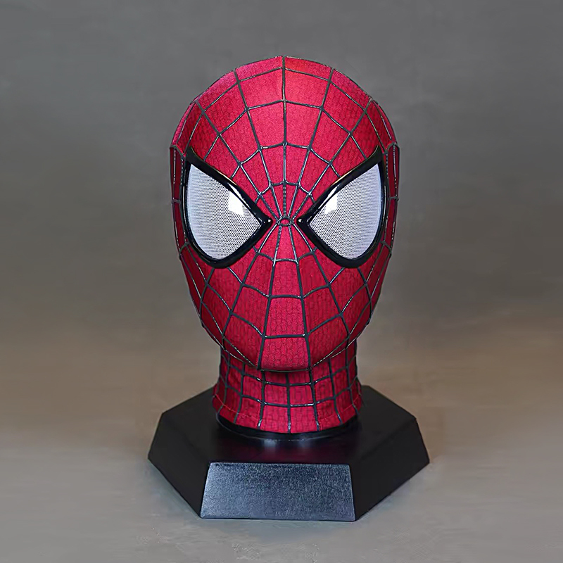 The Amazing Spider-Man 2Nd Generation Mask, Movie-Replica of the Garfield Version of Peter Parker's Mask, Handmade