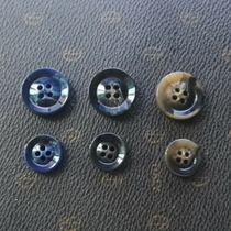 Black button button button round button mens and womens suit button all coat button clothes clothes button clothes buckle Blue Button