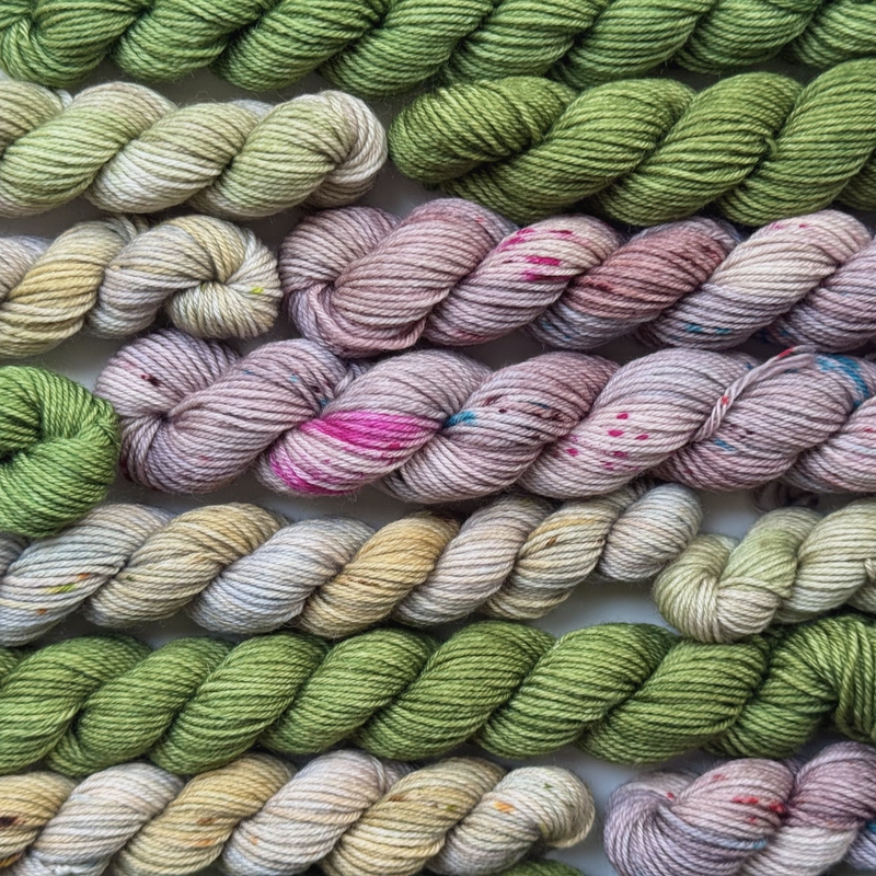 Sugar Line Pile |    Small Knitting Yarn Collection