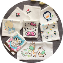 Combed cotton four-layer gauze pillow towel saliva towel Towel handkerchief handkerchief no fluorescent agent~super soft