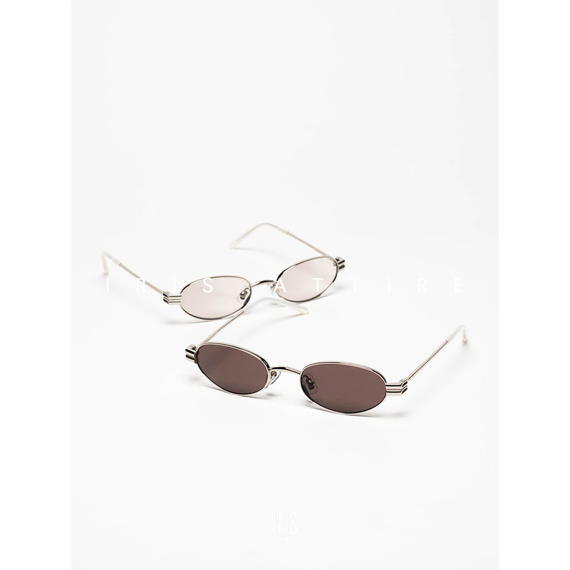 「Iris Attire」High-Quality/26S Metal Small Frame Sunglasses for Women Lolos