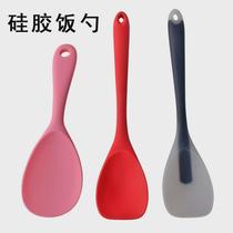 All-in-one silicone rice spoon kitchen vegetable shovel rice spoon duck tongue spatula cream jam stirring spatula