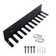Heavy duty gym storage bracket wall-mounted fitness equipment storage rack multi-function exercise equipment organization tool