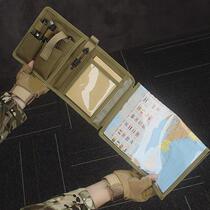 Manba waterproof map bag military fan outdoor tactical notebook diary pen bag book cover waterproof bag map bag