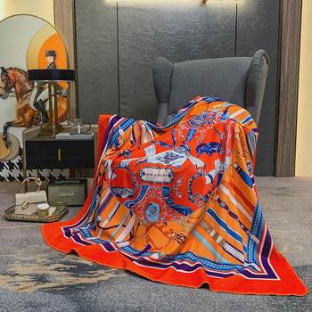 European style palace fox velvet blanket single double blanket blanket casual shawl cover blanket lunch break air conditioning sofa office