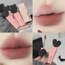 Light face good complexion~Lip and cheek dual-purpose lip glaze matte velvet low saturation whitening lipstick for women