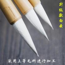 Customized bamboo pole wolf sheep and hair brush regular cursive writing brush for students to practice calligraphy and hair brush