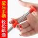 管道疏通器通下水道马桶工具手动厕所神爪捅头发清理堵塞家用