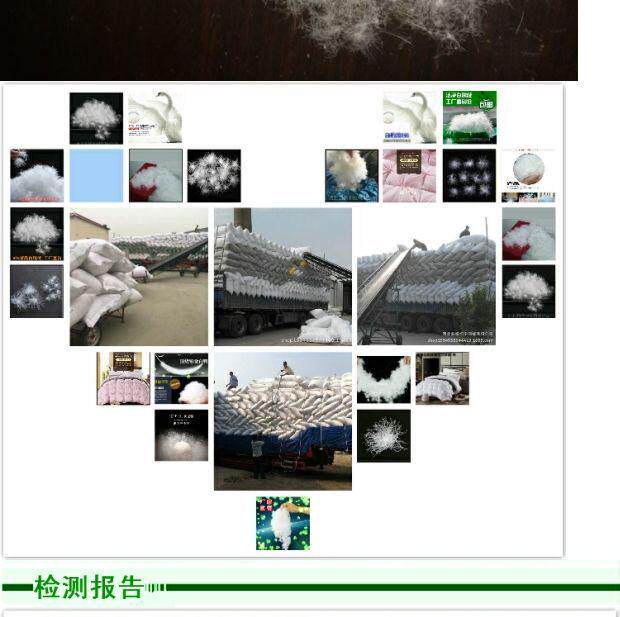 товар из китая 鹅吊98绒羽绒填充物原料白鹅绒朵半斤羽绒服羽绒被羽绒枕