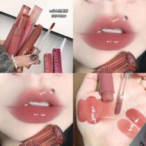 Amber fake face ~ jelly mirror lip glaze water-glossy moisturizing pouty lips tender lips lip gloss for girls and students long-lasting lipstick