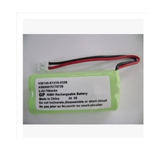 2 4V 700mAh NIMH cordless phone battery for 2SN-AAA55H-S-J1