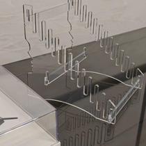 Havechic acrylic vinyl record storage bracket divided display display storage LP12 inch simple