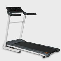 Household single-function electric treadmill two-stage manual adjustment of incline mini treadmill for sports and fitness