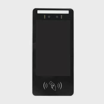 Small doorman face recognition all-in-one machine, face brushing and fingerprint module, card swiping, sign-in, time attendance, access control visitor machine