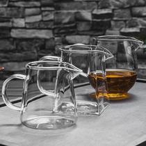 Kyoya Koichi cup tea drain integrated glass kung fu tea set tea sea pouring tea dispenser set thickened heat-resistant Japanese style