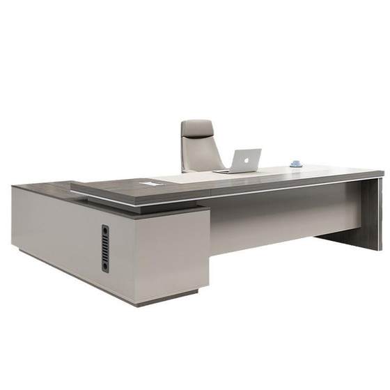 老板桌办公桌简约现代总裁桌经理主管桌椅组合前台新款办公室家具