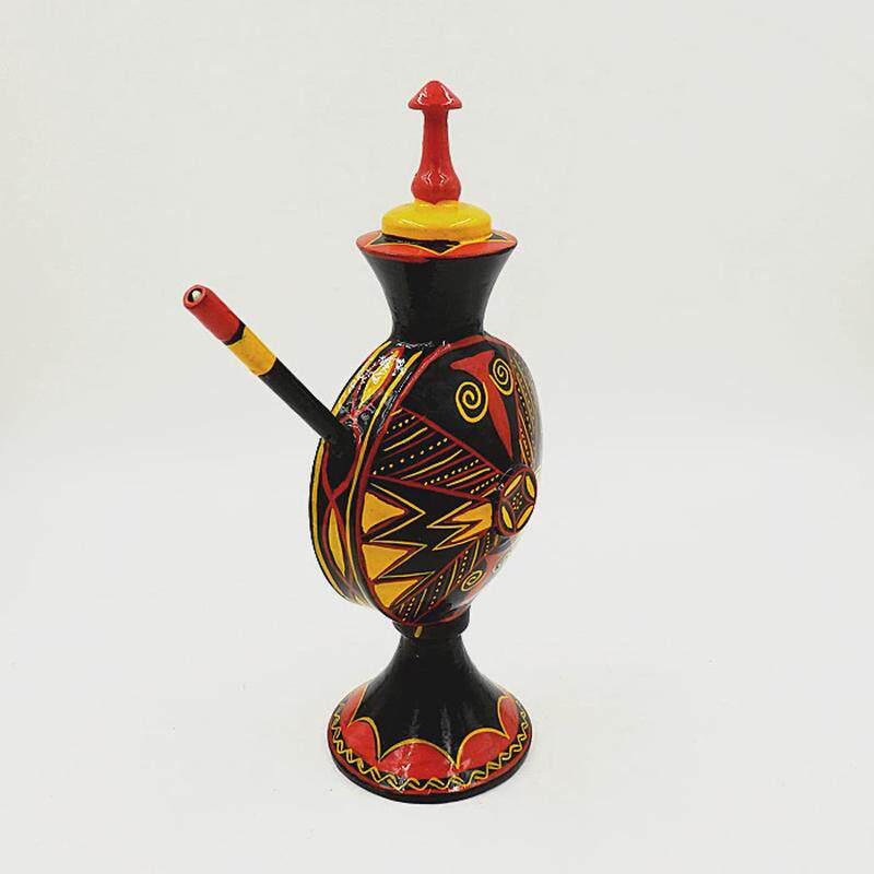 昭觉彝族漆器酒壶餐具：民族风爆棚的非遗神器！这才是国潮天花板