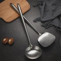 304 stainless steel spatula cooking spatula home kitchen set long frying spoon chefs special frying spatula