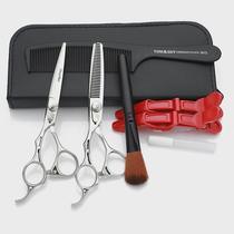 Left-handed hairdressing scissors left-handed hairdressing scissors super fast 6-inch left-handed scissors flat scissors hairstylist scissors