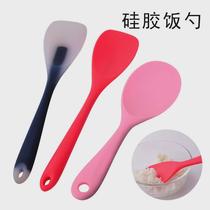All-in-one silicone rice spoon high temperature resistant rice spoon rice cooker non-stick cooker rice spatula duck tongue spoon kitchen tool