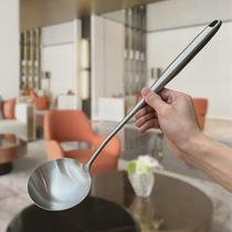 Thickened 304 stainless steel spatula cooking spatula household frying spoon kitchenware set cooking soup spoon extended one