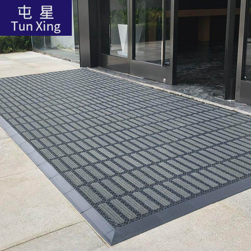 Hotel outdoor non-slip floor mats, shopping mall entrance door mats, company outdoor entrance module splicing welcome foot mats, carpets