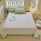 Pure cotton old coarse cloth bed sheet single piece 100 cotton three-piece set single cotton linen dormitory bed single pillowcase 2 floral