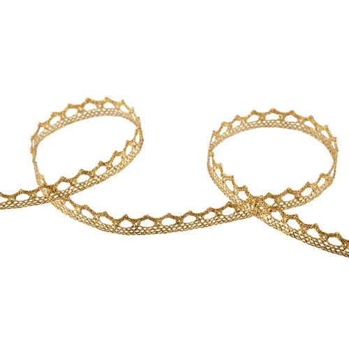 Золотой щенок зуб, серебряное кружево, разнообразие вспомогательных материалов, кукол декоративное золотое зеленое луковое кружево кружево