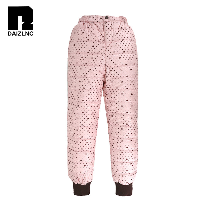 (Webster's)Dai Zi children's down pants Autumn and winter men's and women's children's baby warm pants can open the file for children