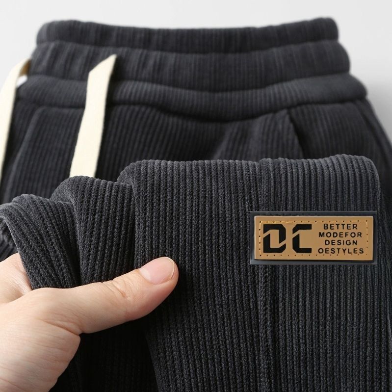 Clearance Sale Men's Casual Pants Autumn Large Size Corduroy Pants Durable Stain-Resistant Jogger Harem Long Pants