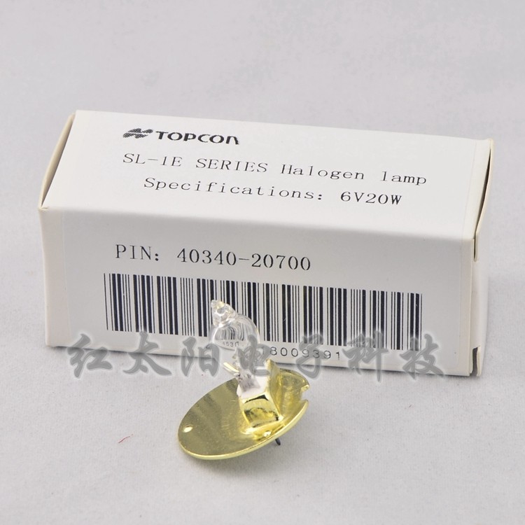 TOPCON 6V20W Ophthalmic Topcom Slit Bulb SL-1E 2F 3E D4 D7 D8Z Disc