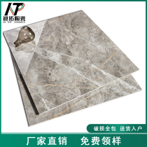 Light luxury Nordic wind all-body marble tiles 800x800 imperial gray dark gray living room floor tiles hot-selling explosion