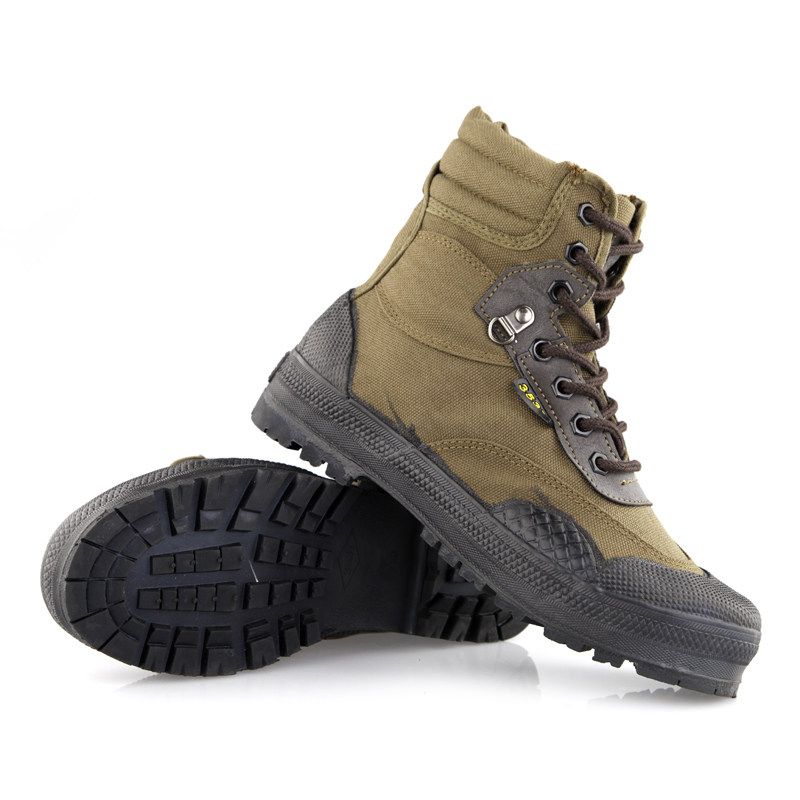 Boots militaires en toile - dérapage - Ref 1400268 Image 30