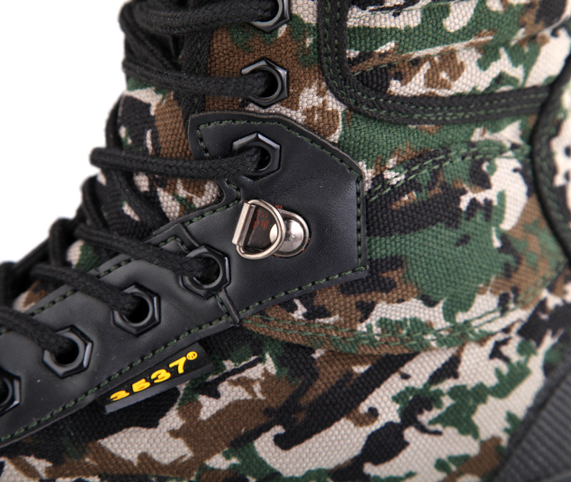 Boots militaires en toile - dérapage - Ref 1400268 Image 45
