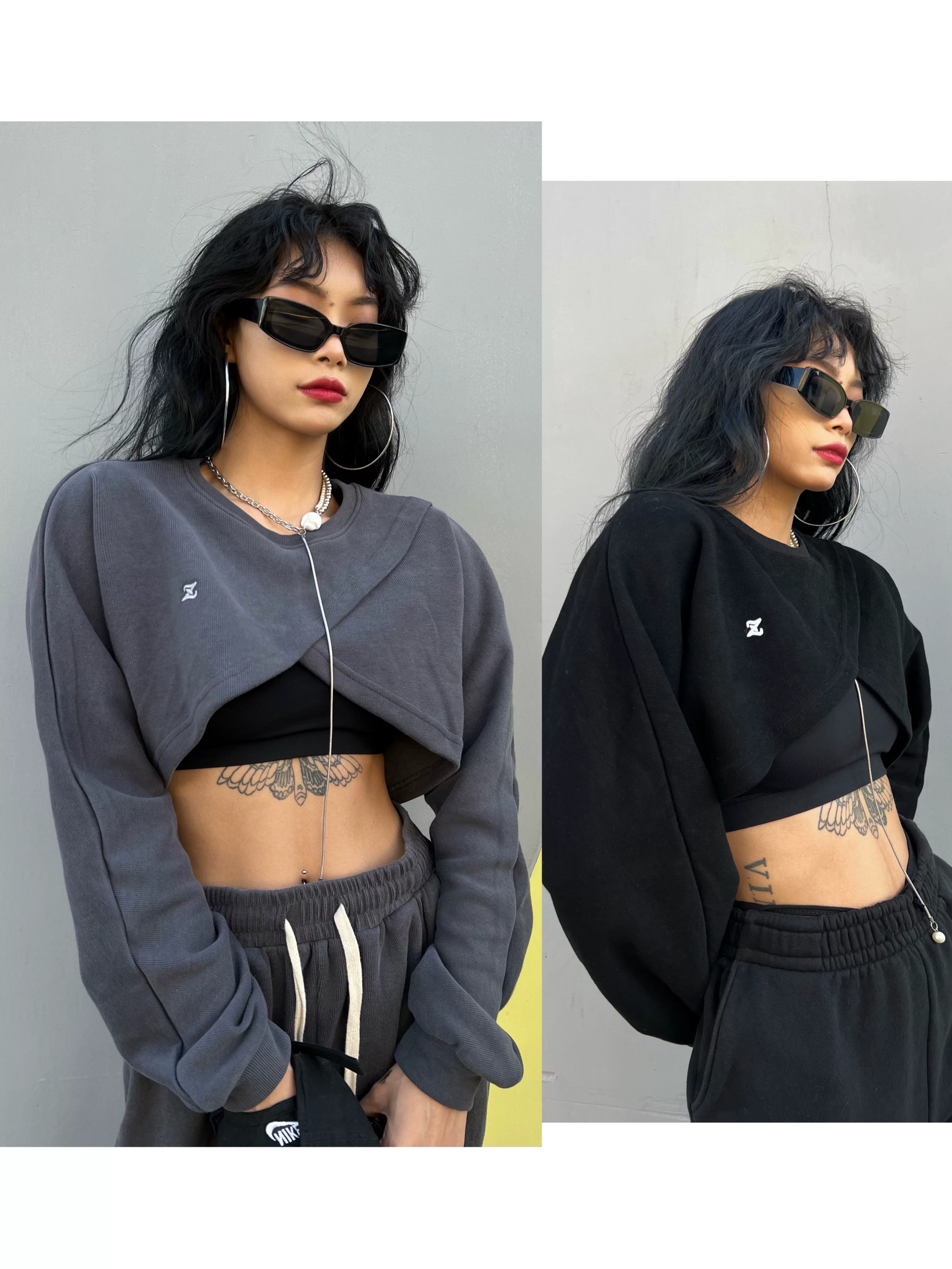 Blinggirls свободная и открытая высокая талия, высокая талия маленькая вышитая джазовая жилет?