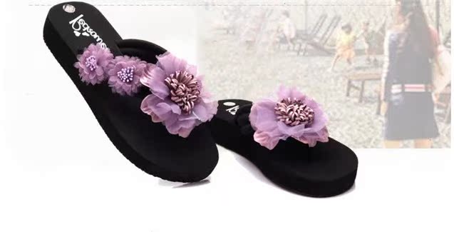 Dép nữ mùa hè 2019 mới kéo giày trượt chân đi biển đi dép đỏ hoang dã - Giày thể thao / sandles dép quai hậu nam