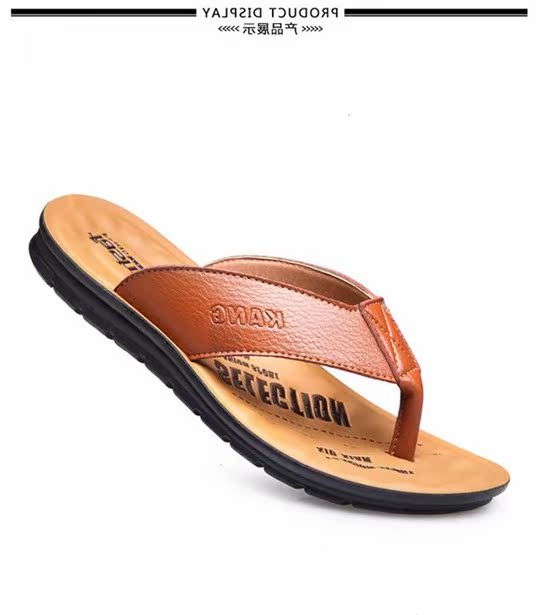 Dép và dép nam giày mùa hè cá tính kéo mang giày dép đi biển dép chống trượt - Giày thể thao / sandles dép sandal nữ 3 quai ngang