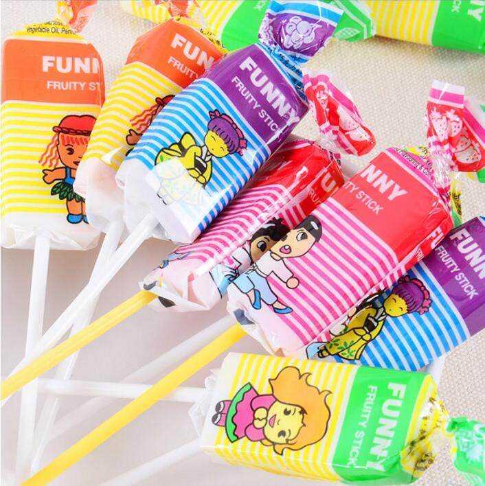 Funny fruity Stick candy 24pcs (9556118002272)