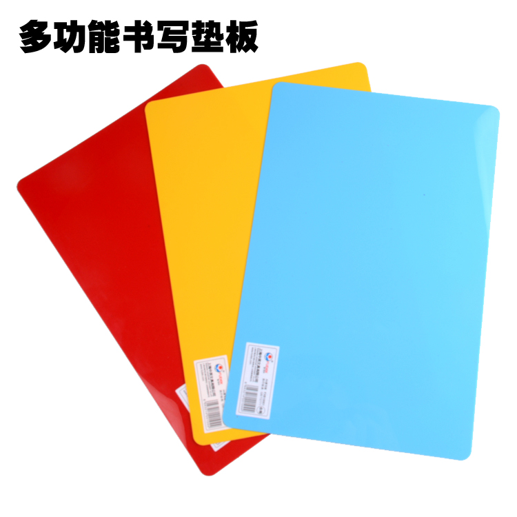 Kindergarten mud plate colored pad A4 replica board writing board children hand rubber mud making board