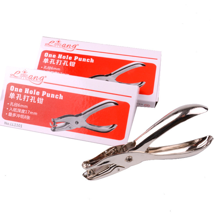 Puncher Punch Machine Round Hole Paper Card Puncher Handheld Punch Clamp Kindergarten Diy Material