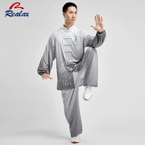 Весенний летний костюм, спортивная одежда, китайский стиль, градиент